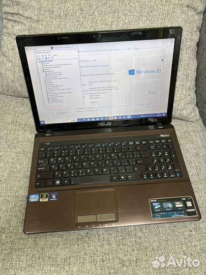 Ноутбук Asus K53SM Core i5