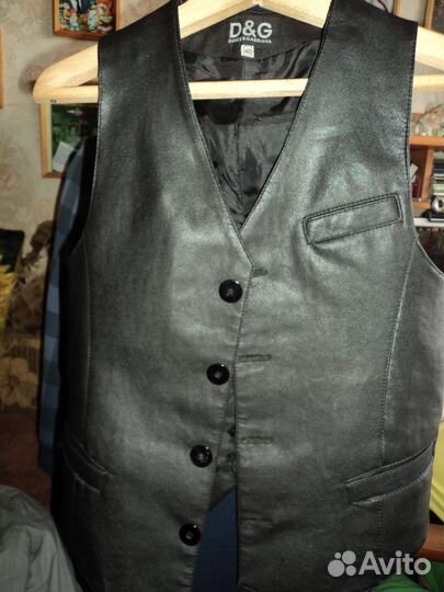 Жилет кож.зам