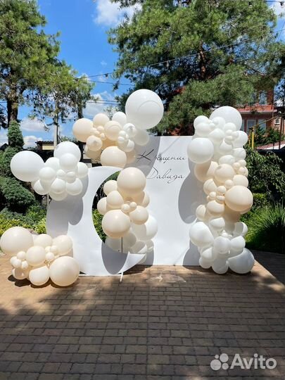 Фотозоны на праздник/воздушные шары/свадьба,юбилей