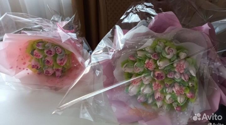 Зефирные тюльпаны