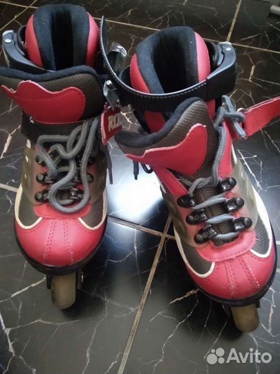 Роликовые коньки детские раздвижные