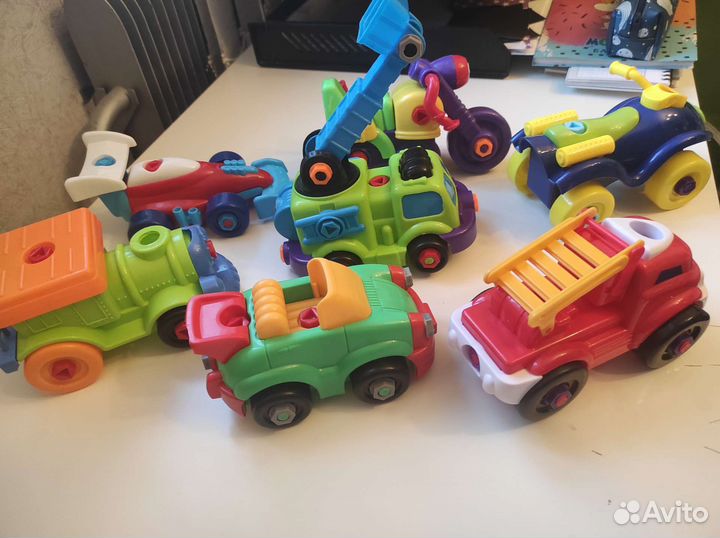 Машинки конструктор