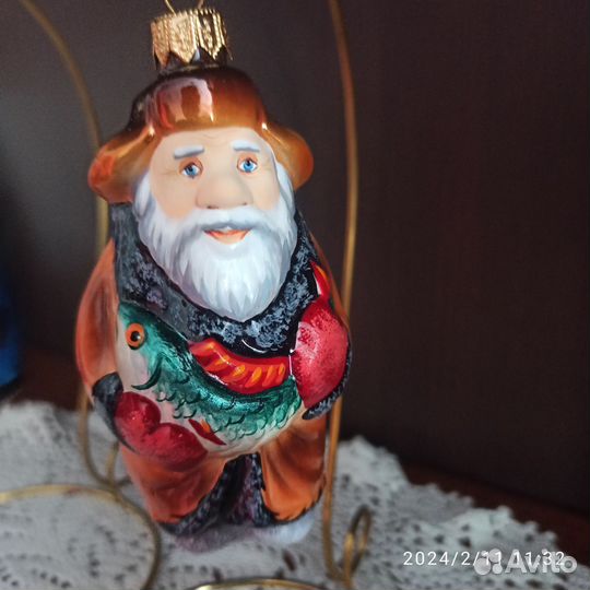 Елочные игрушки ариель новые