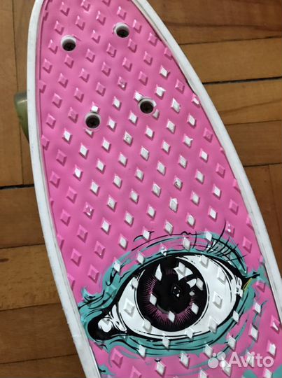 Скейтборд со светящимися колесами + второй бонус