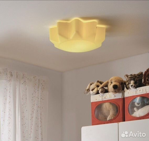 Светильник потолочный IKEA в детскую комнату