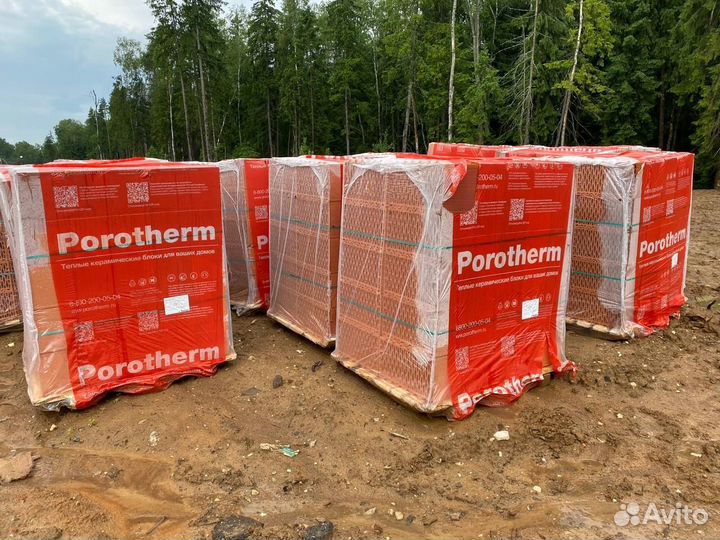 Керамоблок Porotherm