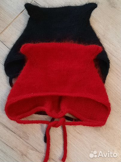 Чепчик женский с ушками