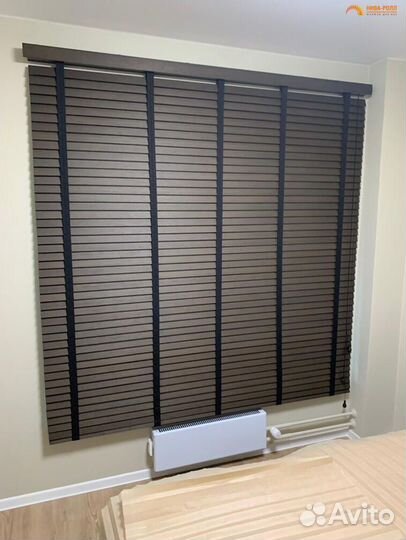 Жалюзи бамбуковые дерево