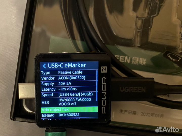 Кабели Thunderbolt 4. USB4. 40Гбит/c. 100 и 240W