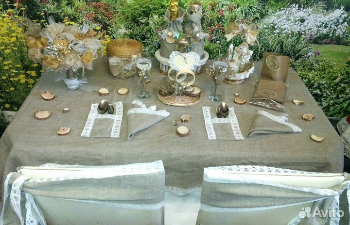 Свадебные аксессуары все для рустик бохо