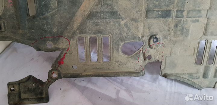 Porsche Macan Пыльник Защита двс