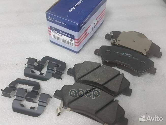 Колодки тормозные дисковые передние S581014LA00