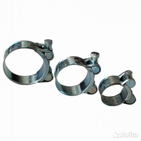 Хомут усиленный шарнирный 52 - 55 мм