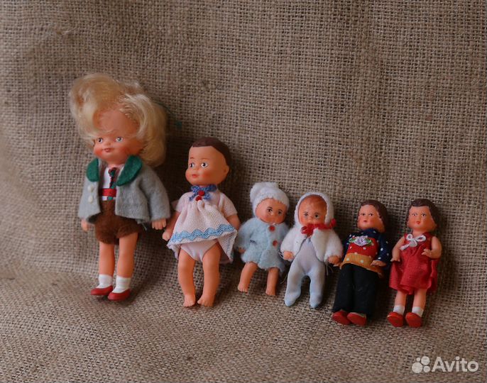 Куклы винтаж немецкие пупсы Мини ГДР Ари