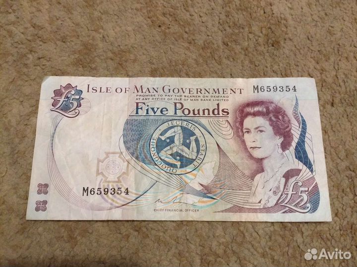 Фунты стерлингов Острова Мэн