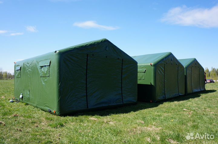 Надувная пневмокаркасная палатка