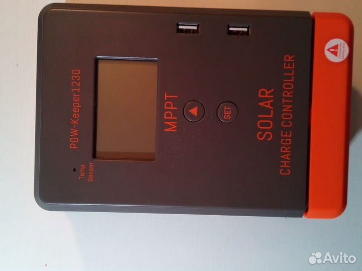 Контроллер заряда солнечной панели 20А, 12/24v