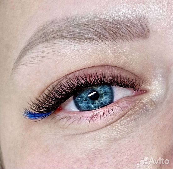 Наращивание ресниц/Оформление бровей