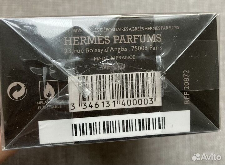 Туалетная вода Terre D’Hermes 100 мл