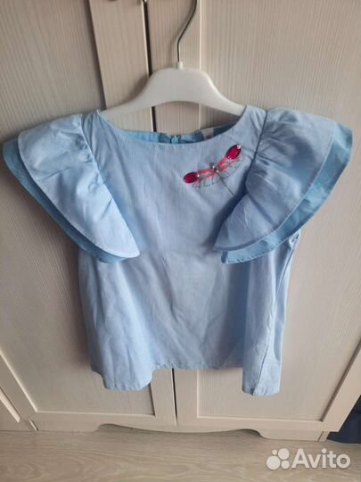 Блузка для девочки 116-122см