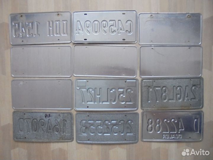 Автомобильные номера США оригиналы