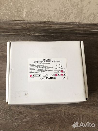 Головной микрофон AV-Leader AVL635D