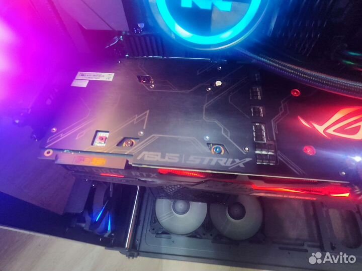 Видео карта asus ROG Strix RTX 2070 super 8GB