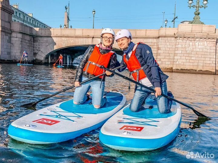 Экскурсия — На Sup-Борде По Большой Неве И Каналам