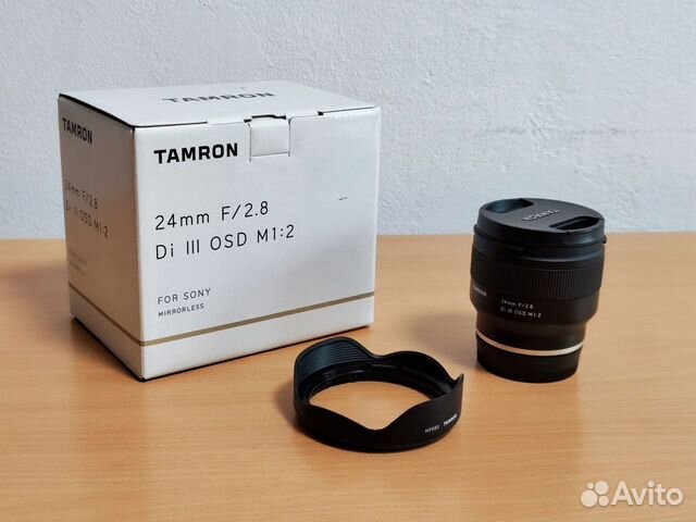 Объектив Tamron 24mm F/2,8 Di III OSD M1:2 Sony объявление продам