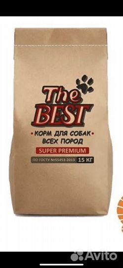 Сухой корм для собак Best
