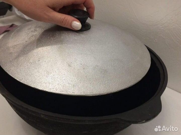 Казан чугунный узбекский