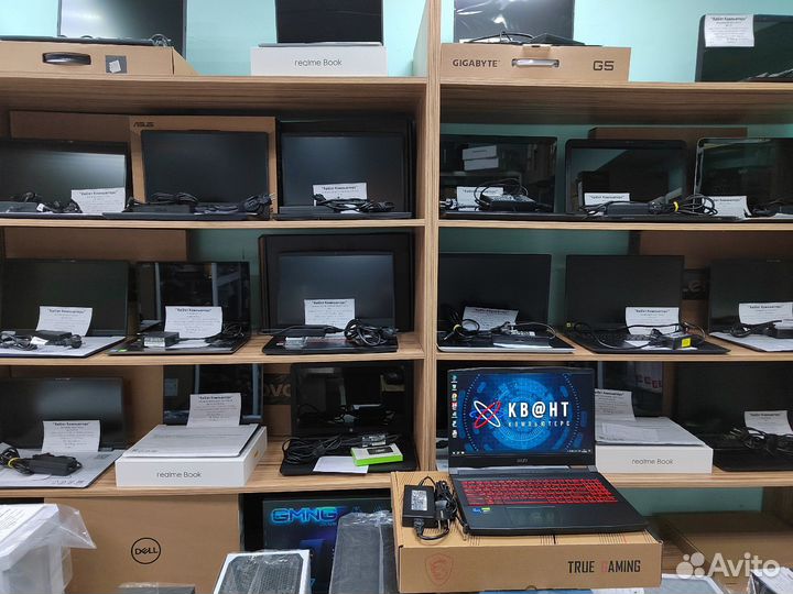 Новенький игровой ноутбук MSI Gaming на гарантии