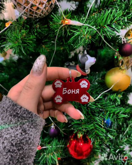 Адресник для собак, кошек, других питомцев