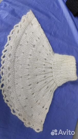 Воротник, манишка женская пуховая