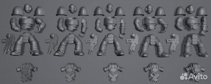 Warhammer Legion mkii Tactical Squad