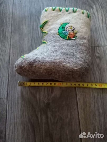 Валенки детские серые