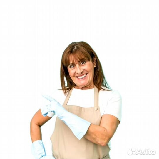 Уборщица семейного кафе