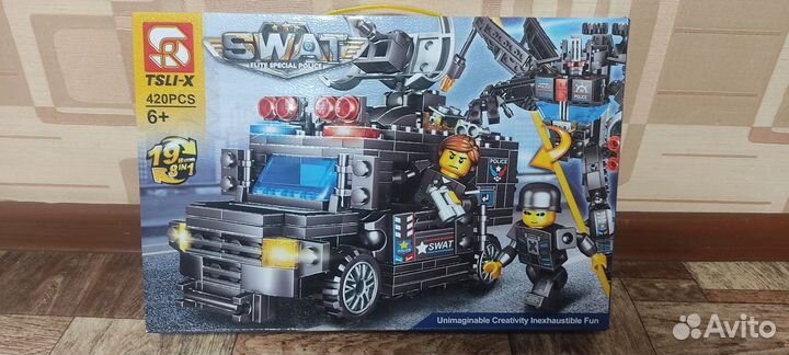 Конструктор полицейские машины