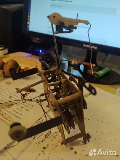 Механизм для часов с кукушкой