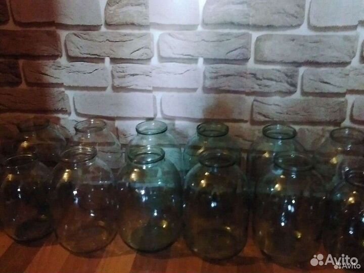 Банки стеклянные 3, 2, 1.5, 1, 0,5, 0,7, 0,2 л