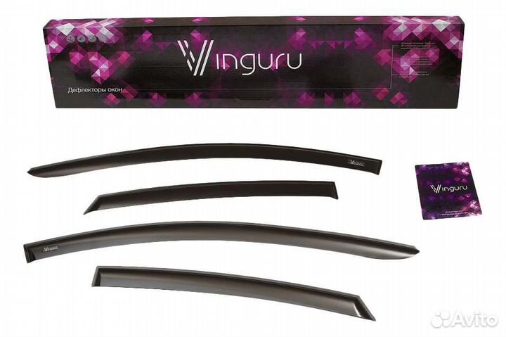 Ветровики AFV90318 Toyota Camry 2018