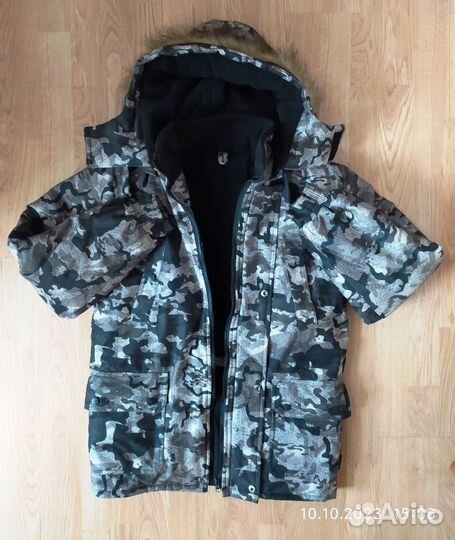 Зимний костюм для рыбалки подростковый 36-38