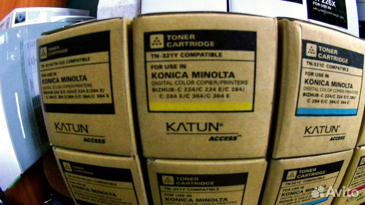 Картридж TN 321 konica minolta (есть все цвета)