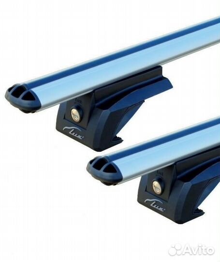 Багажник на крышу Kia Rio X-Line аэродинамика LUX