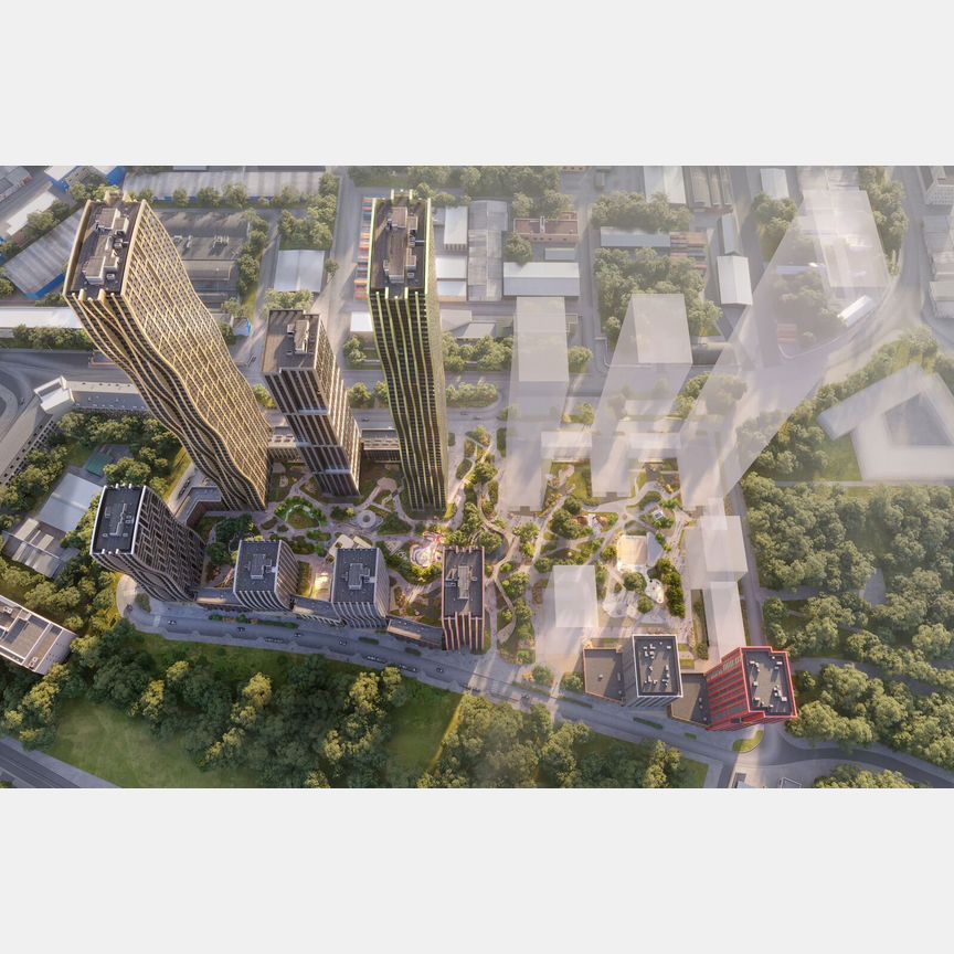 3-к. квартира, 57,2 м², 2/68 эт.