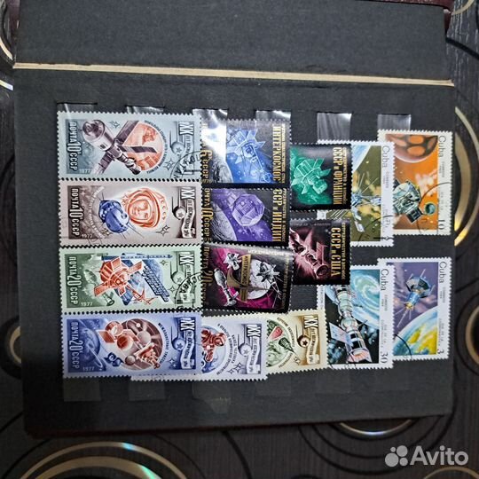 Почтовые марки космос