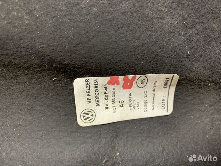 Шумо изоляция капота фольксваген джета6