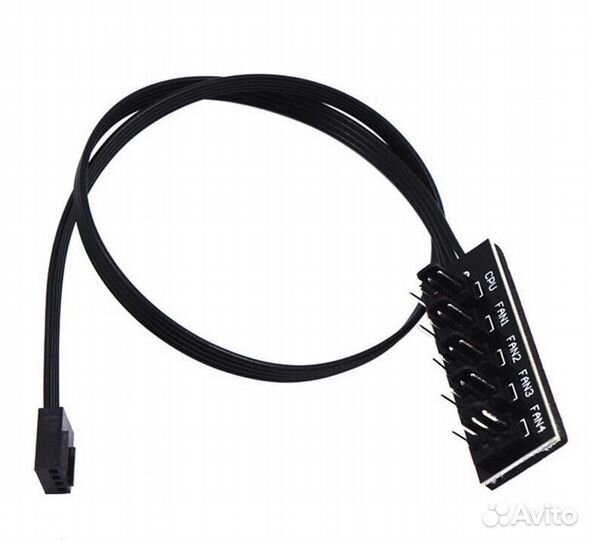 Разветвитель системы охлаждения 4/3 pin PWM