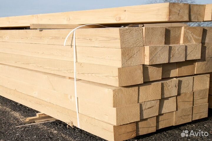 Доска обрезная 50х100х6000. Пиломатериалы