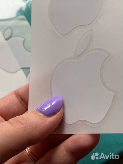 Оригинальные наклейки Apple 10 шт
